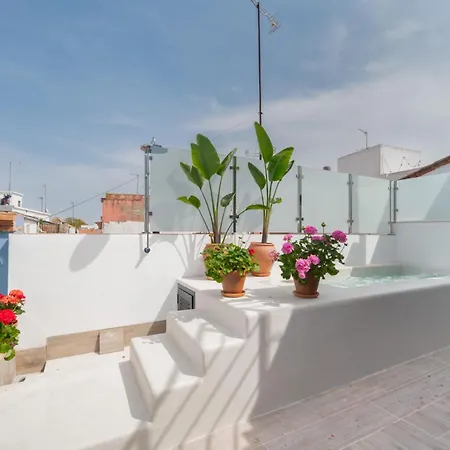 Luxurious Duplex - Buthtub - 1bd 1bth Casa Pilatos Aparthotel Seville