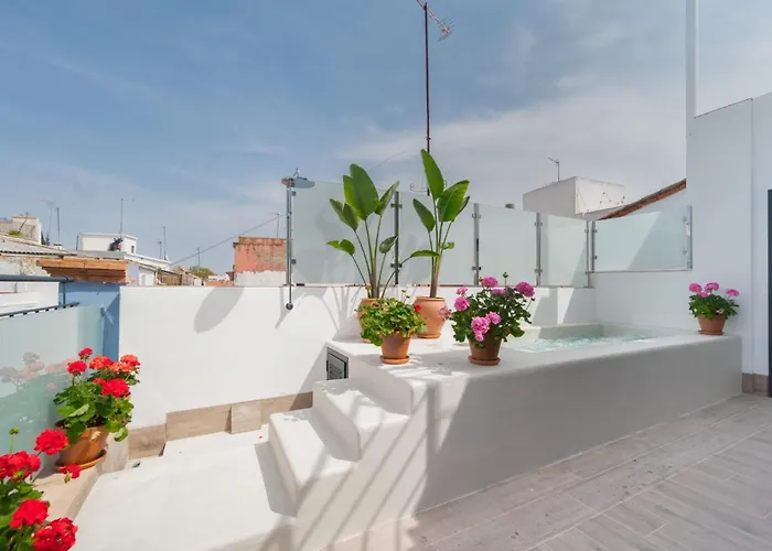 Luxurious Duplex - Buthtub - 1bd 1bth Casa Pilatos Aparthotel Seville